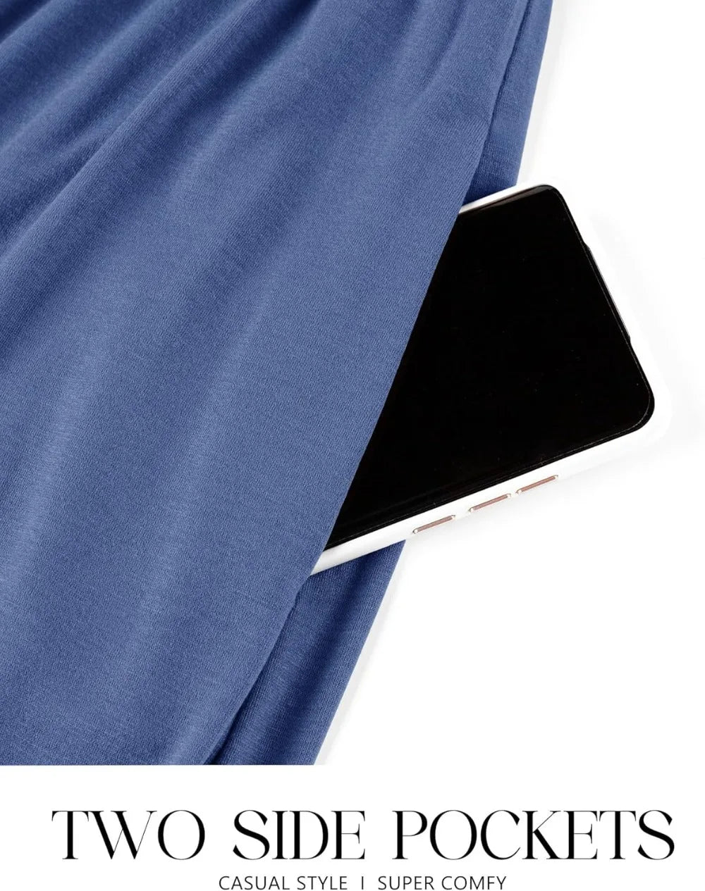 Women's 2025 Fall Long Sleeve Dress Crewneck Casual Loose Pleated Tiered Swing Midi Dresses with Pockets