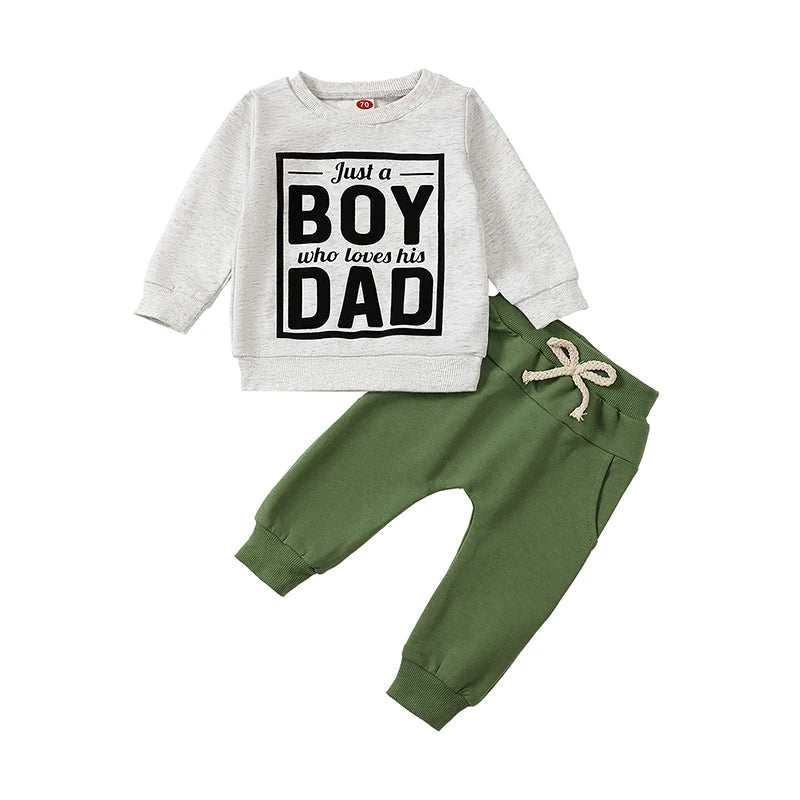 Baby Boy Winter Outfits Floral Print Hooded Jacket with Fleece Lined Leggings Set for Toddler Boys 12-24 Months