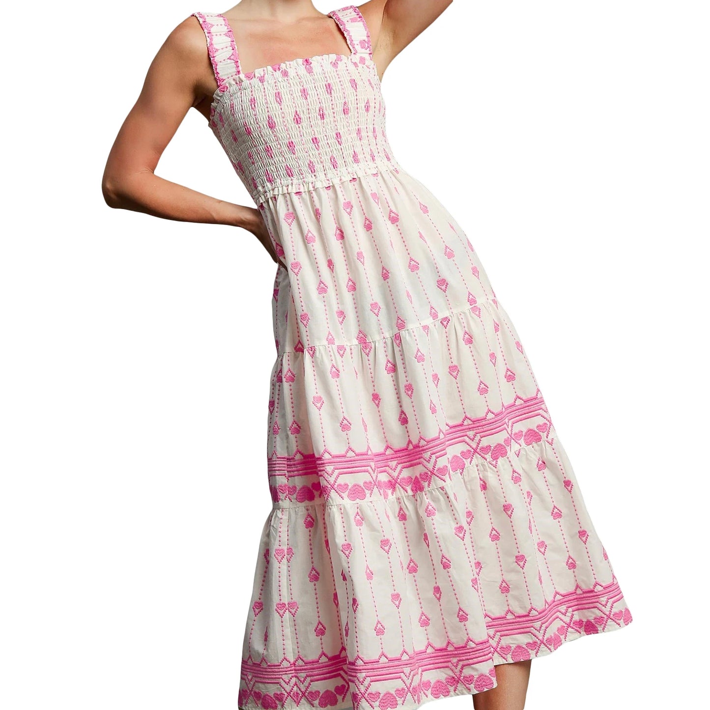 Women s Boho Floral Print Sleeveless Maxi Dress with Adjustable Spaghetti Straps for Summer Beach Vacation Style