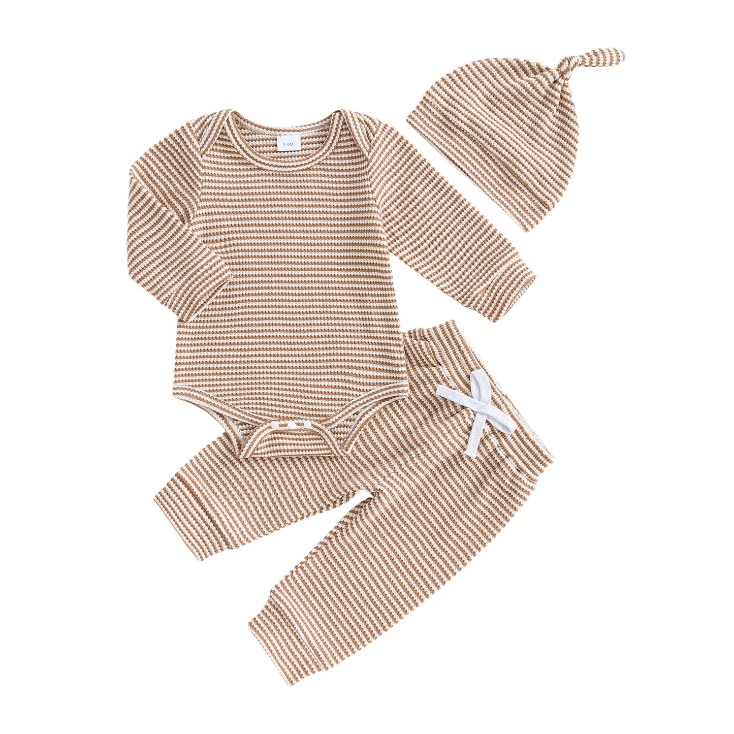 Baby Girl Winter Outfit Floral Print Hooded Jacket Fleece Lined Leggings and Pom Pom Beanie 3 Piece Set