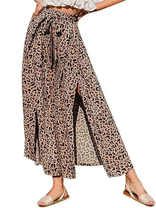 2025 Spring Collection - Loose Fit Solid Color Elastic Waist Long Half Pants