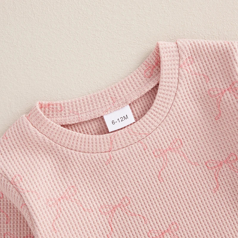 Toddler Girl Floral Print Hoodie and Jogger Pants Set Cozy Long Sleeve Pullover with Elastic Waistband and Pockets 2 Piece