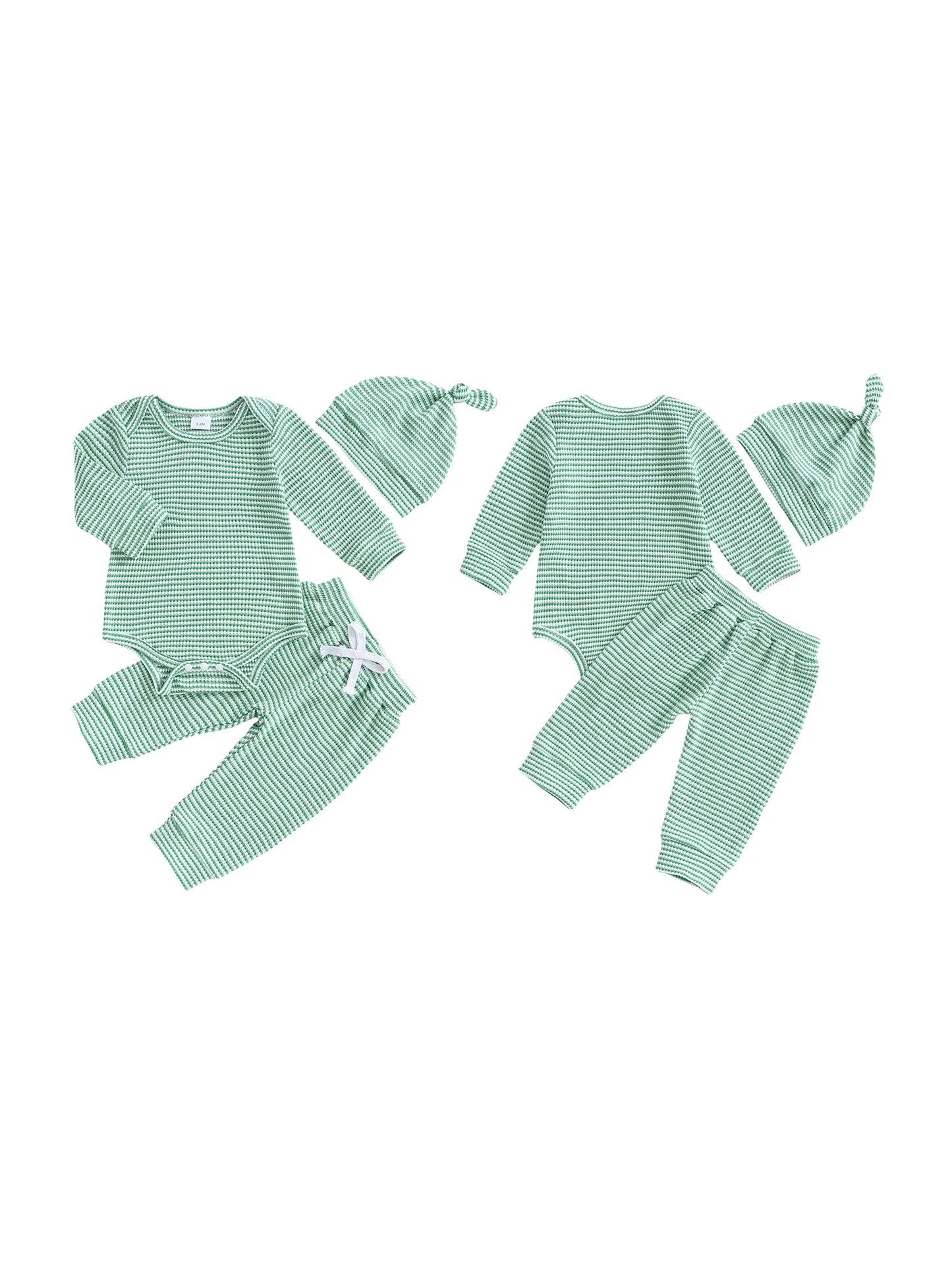 Baby Girl Winter Outfit Floral Print Hooded Jacket Fleece Lined Leggings and Pom Pom Beanie 3 Piece Set