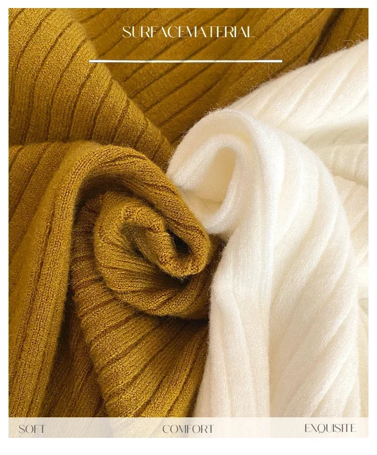 2025 Autumn Winter Women Sweaters Casual Slim Button Knitted Pullover Sweater Femme Basic Solid Jersey Tops Fashion Clothes