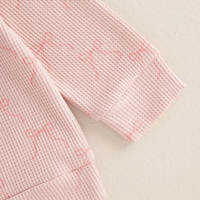 Toddler Girl Floral Print Hoodie and Jogger Pants Set Cozy Long Sleeve Pullover with Elastic Waistband and Pockets 2 Piece