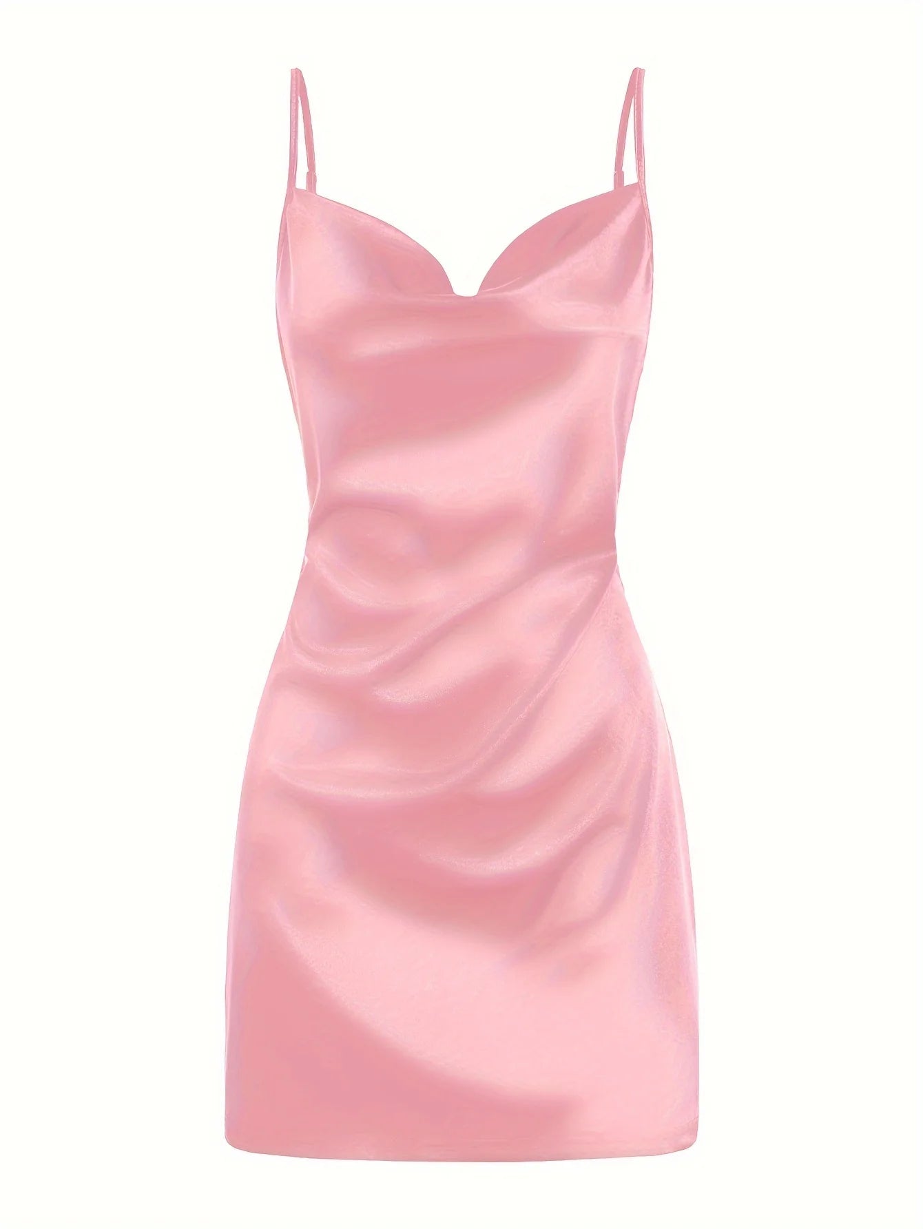 2024 Lady va va voom Satin hip suspender dress women's dress