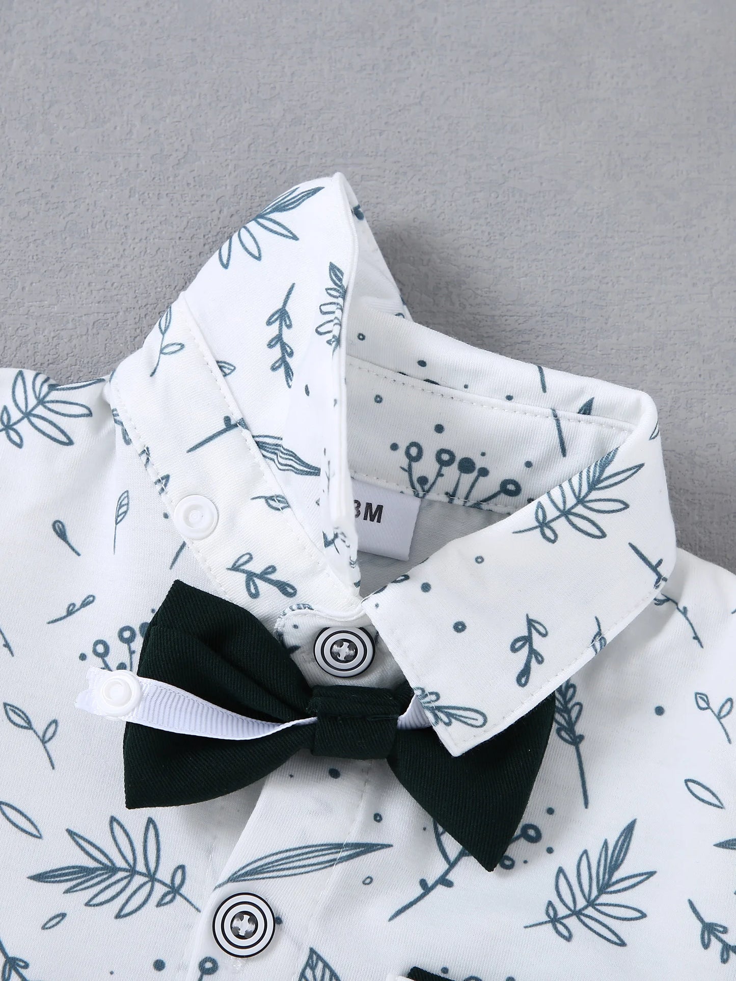 Baby Boy Clothes Infant Tuxedo Long Sleeve Gentleman Outfits + Suspender Pants + Bowtie + Beret Hat Baby Boy Suit Set