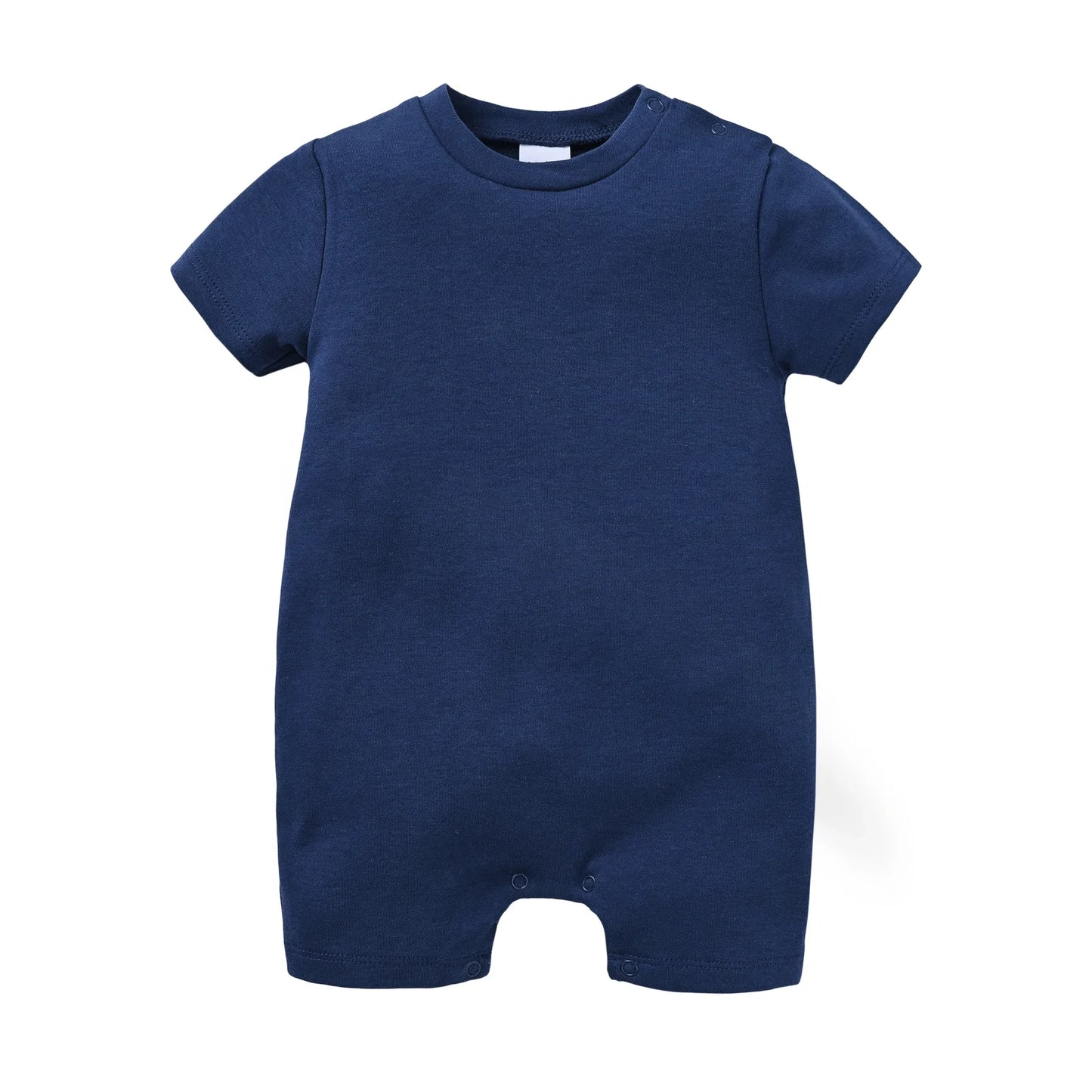 Newborn Baby Romper Solid Cotton Unisex Infant Boys Jumpsuit Onesies White Black Toddler Girls Overall Roupas Bebe Blank Muslin